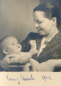 Fanny Fleisch mit ihrer Tochter Karin. (Quelle: Liane Brunner)