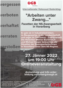 Holocaustgedenktag 2022